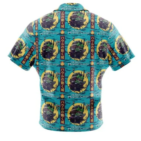 Howls Moving Castle Studio Ghibli Button Up Hawaiian Shirt