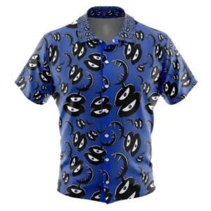 Kage Ousama Ranking Button Up Hawaiian Shirt