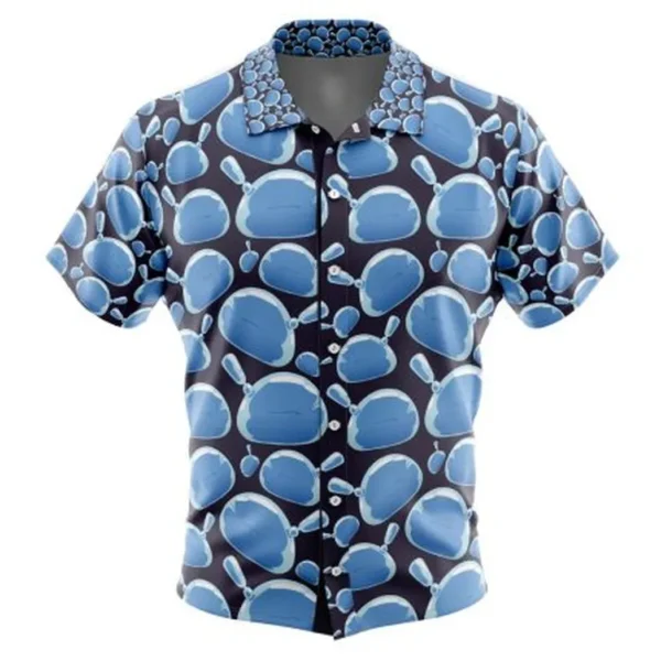 Rimuru Tempest Slime That Time I got Reincarnated as a Slime Button Up Hawaiian Shirt