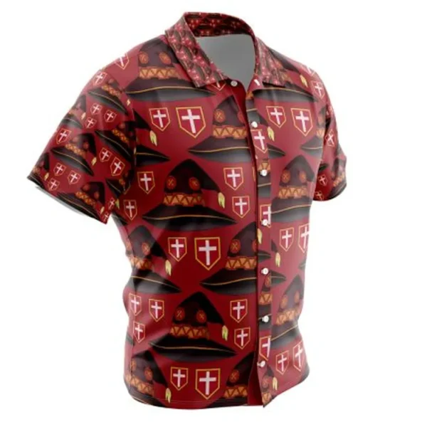 Megumin Konosuba Button Up Hawaiian Shirt