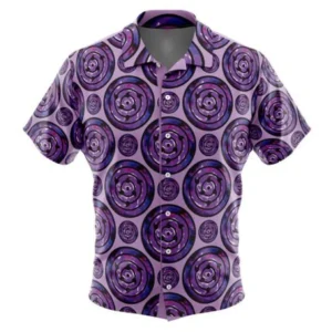 Rinnegan Naruto Shippuden Button Up Hawaiian Shirt