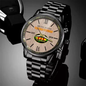 Vietnam Veteran Watch, Military Watch, Veteran Watch, Dad Gifts, Military Watches For Men