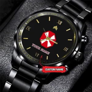 Army Watch, Army 8Th United States Army Custom Black Fashion Watch Proudly Served Gift, Military Watches, Us Army Watch