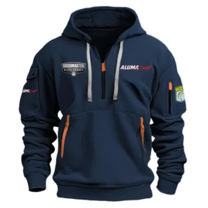 Alumacraft Hoodie Half Zipper Bassmaster Elite Tournament HCAH11501ACE