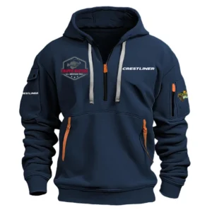 Crestliner Hoodie Half Zipper Crappie Master Tournament HCAH11501CLCR