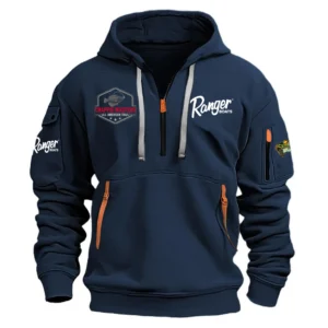 Ranger Hoodie Half Zipper Crappie Master Tournament HCAH11501CRRB