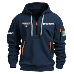 Suzuki Hoodie Half Zipper Bassmaster Elite Tournament HCAH11501SUE