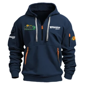 Triton Hoodie Half Zipper National Walleye Tour HCAH11501TBNW