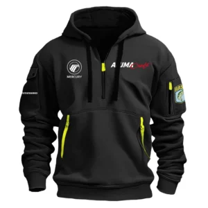 Mercury and Alumacraft Hoodie Half Zipper Masters Walleye Circuit