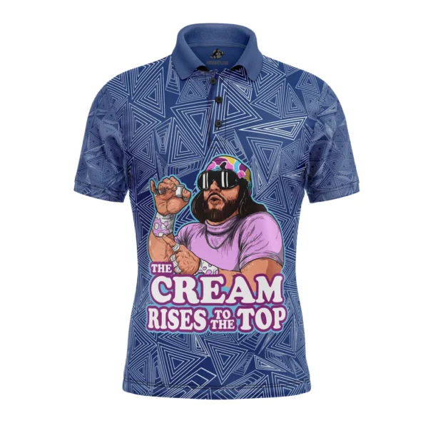 The Cream Rises To The Top Wrestling Polo Shirt