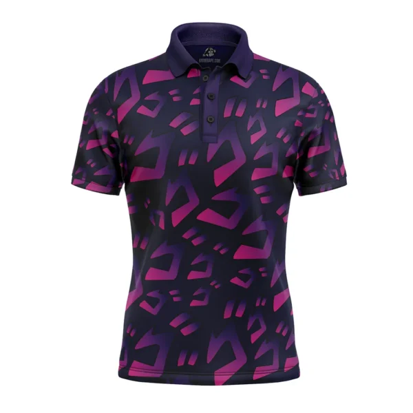 Menacing Aura JoJo's Bizarre Adventure Polo Goft Shirt