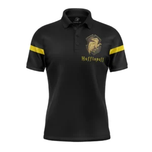 Hogwarts Legacy Hufflepuff V2 Harry Potter Polo Goft Shirt