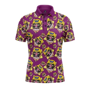 Wario Super Mario Polo Goft Shirt