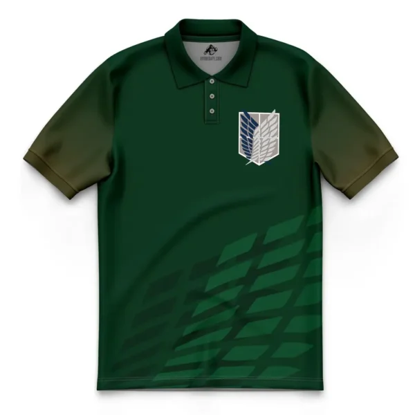 Survey Corps Attack on Titan Polo Goft Shirt