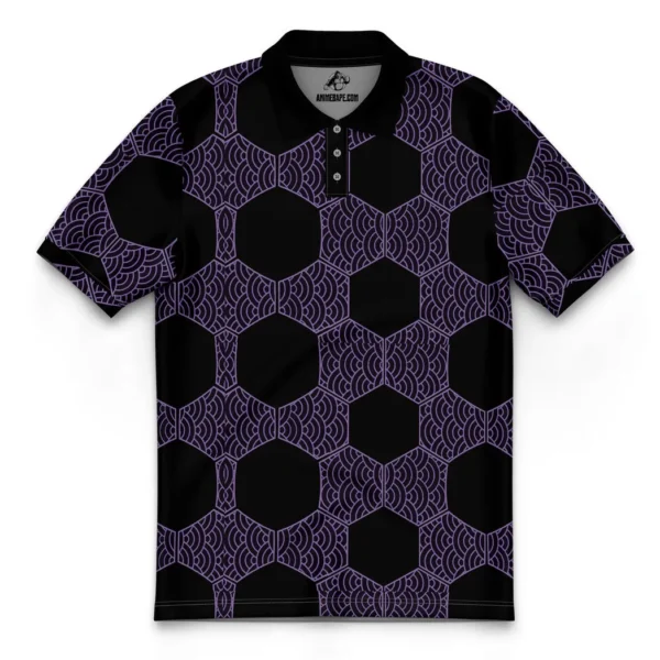 Kokushibo Demon Slayer Polo Goft Shirt