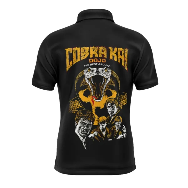 Sweep the Leg Cobra Kai Polo Goft Shirt