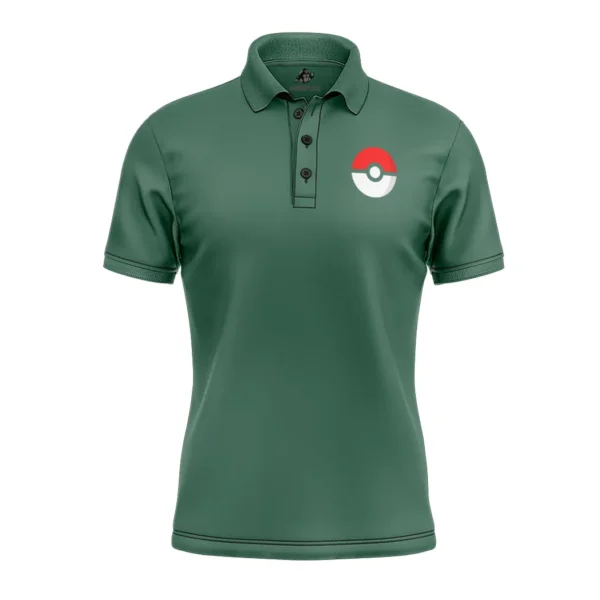 Bulbasaur Pokemon Polo Goft Shirt