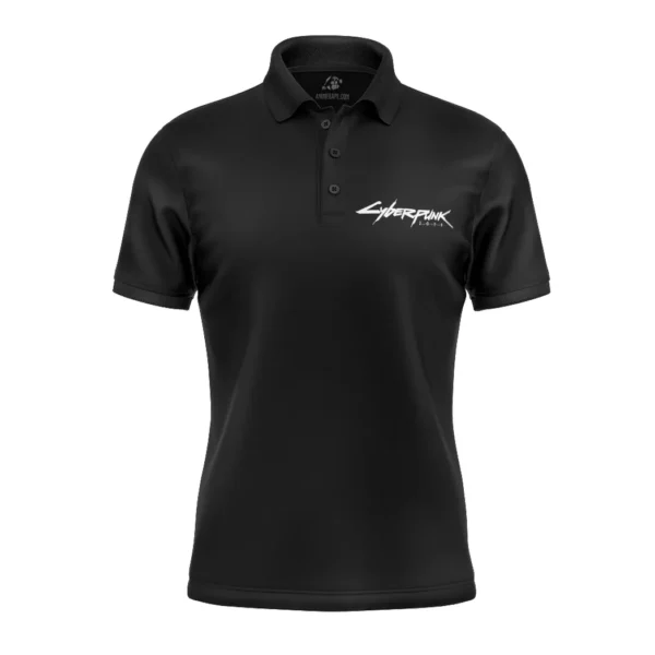 Johnny Silverhand Cyberpunk 2077 Polo Goft Shirt