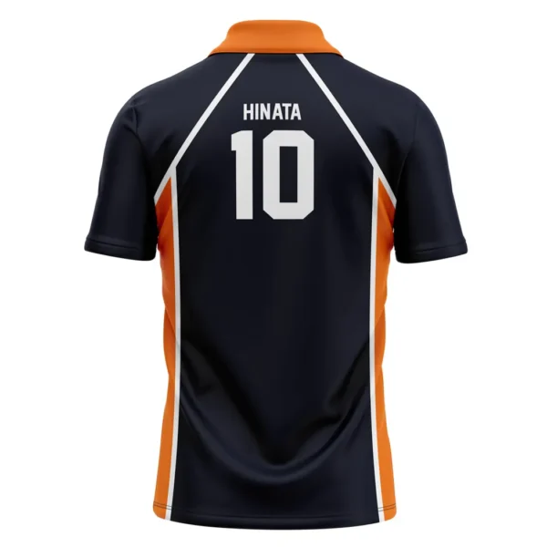 Team Karasuno Hinata #10 Haikyuu Polo Shirt