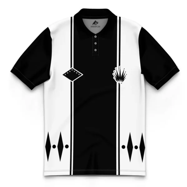 Zaraki Kenpachi Bleach Polo Goft Shirt