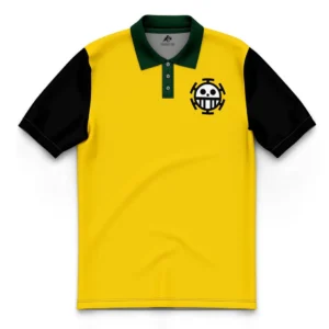 Trafalgar Law One Piece Polo Goft Shirt