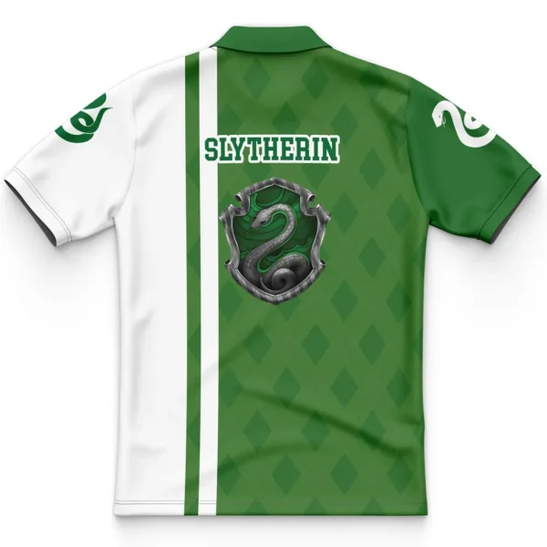 Slytherin Harry Potter Polo Goft Shirt