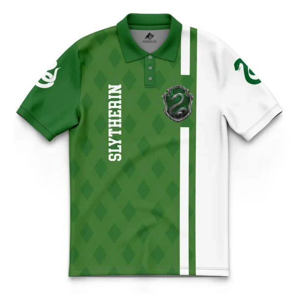 Slytherin Harry Potter Polo Goft Shirt