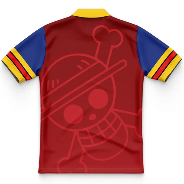 Luffy Straw Hats One Piece Polo Goft Shirt