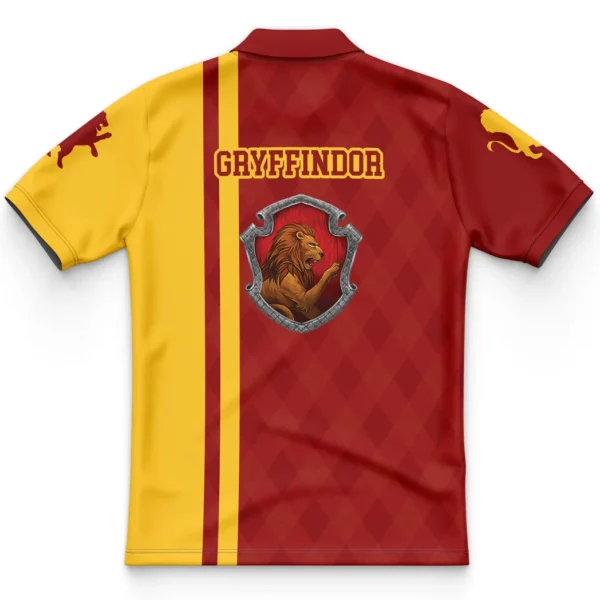 Gryffindor Harry Potter Polo Goft Shirt