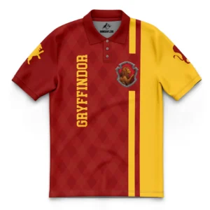 Gryffindor Harry Potter Polo Goft Shirt