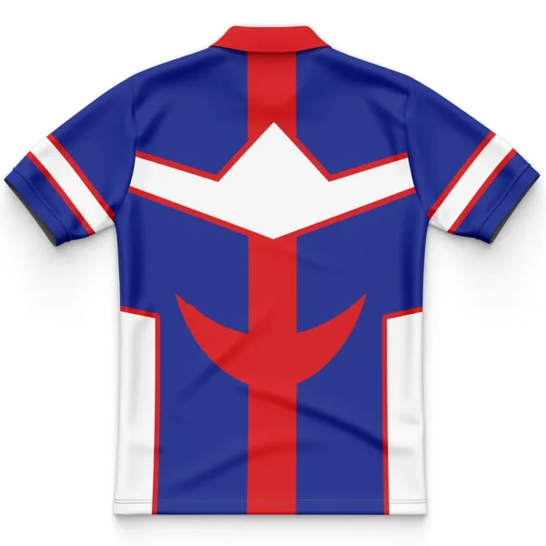 All Might My Hero Academia Polo Goft Shirt