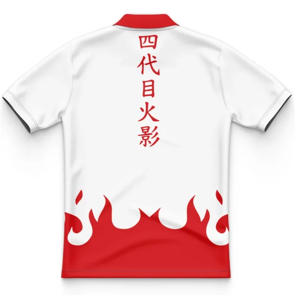 4th Hokage Naruto Polo Goft Shirt
