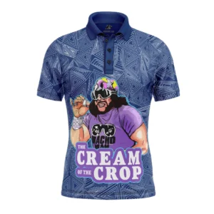 The Cream Rises To The Top Wrestling V2 Polo Goft Shirt