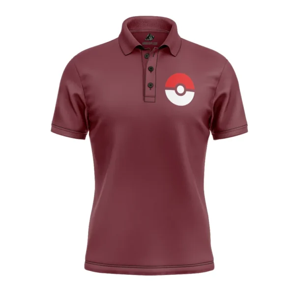 Blaziken Pokemon V3 Polo Goft Shirt