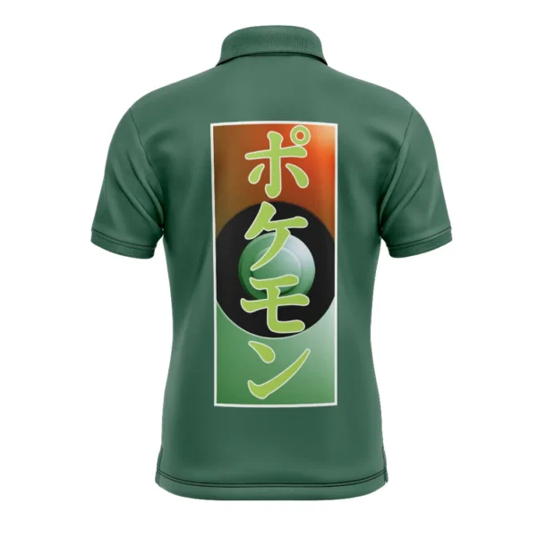 Bulbasaur Pokemon V3 Polo Goft Shirt