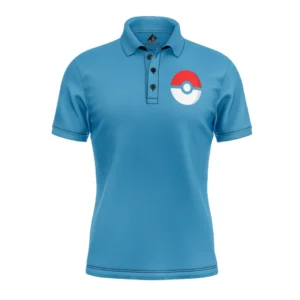 Squirtle Pokemon Polo Goft Shirt