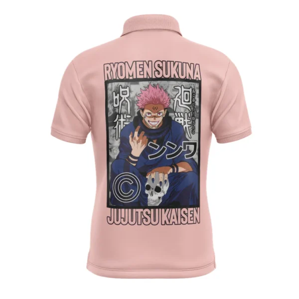 Ryomen Sukuna Jujutsu Kaisen Polo Goft Shirt