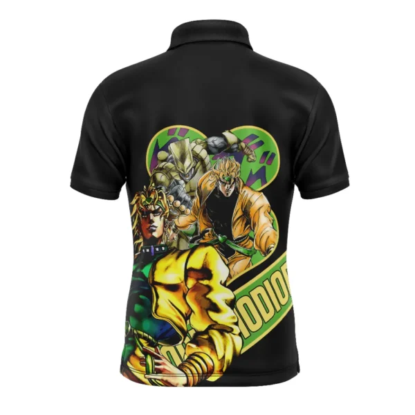 Dio Brando Jojo's Bizarre Adventure Polo Goft Shirt