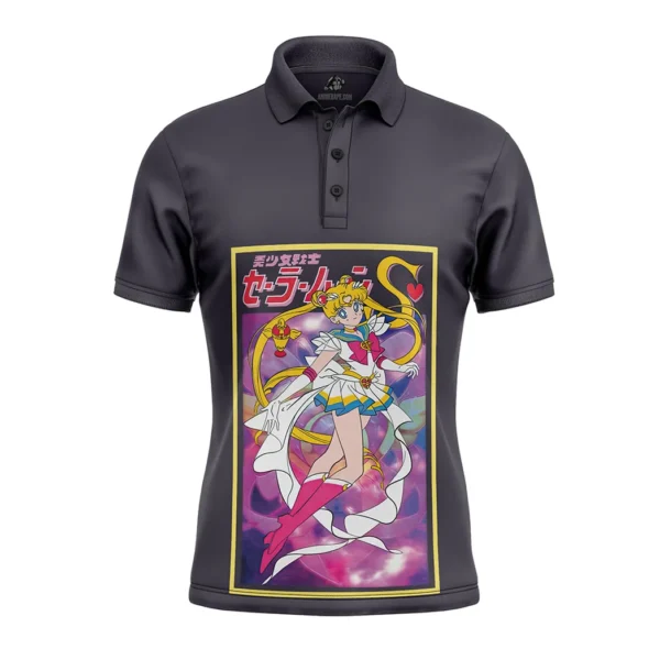 Usagi Tsukino Sailor Moon Polo Goft Shirt