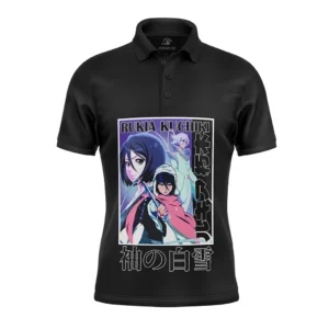 Rukia Kuchiki TYBW Bleach Polo Goft Shirt