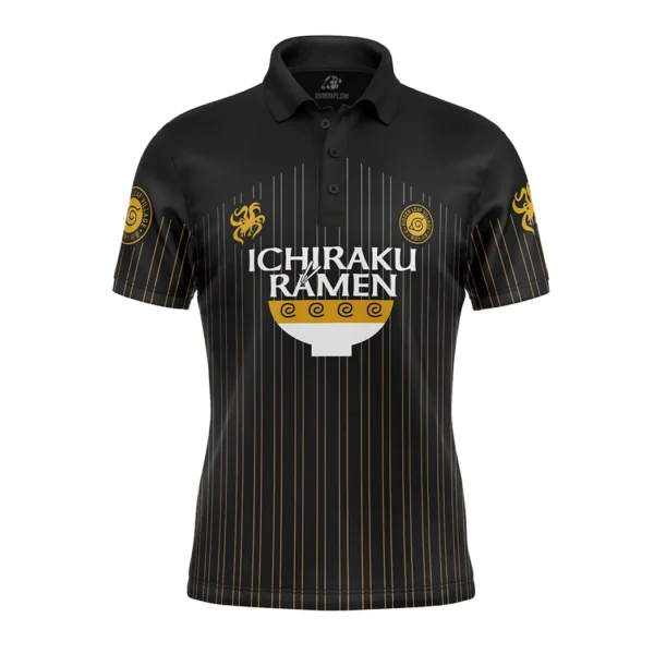 Ichiraku Ramen Naruto Polo Goft Shirt