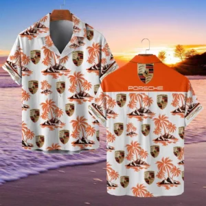 Porsche Hawaiian Shirt Style Classic Oversized Hawaiian