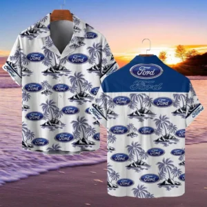 Ford Hawaiian Shirt Oversized Hawaiian, Unisex Hawaiian Shirt