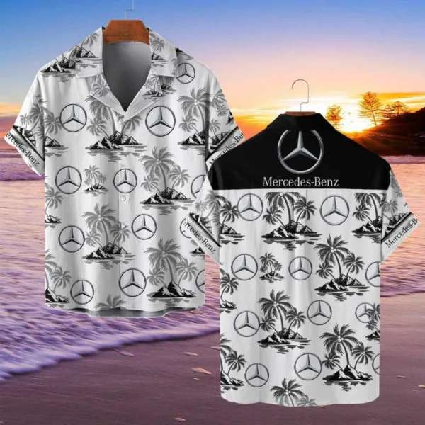 Mercedes-Benz Hawaiian Shirt Style Classic Oversized Hawaiian