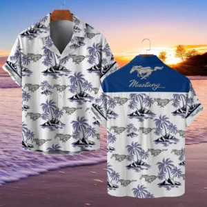 Ford Mustang Hawaiian Shirt Style Classic Oversized Hawaiian