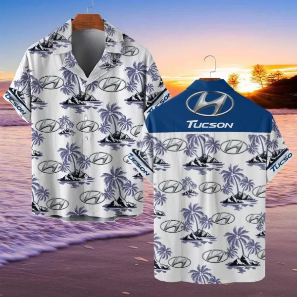 Hyundai Tucson Hawaiian Shirt Style Classic Oversized Hawaiian, Unisex Hawaiian Shirt Trending Summer