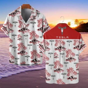 Tesla Hawaiian Shirt Style Classic Oversized Hawaiian, Unisex Hawaiian