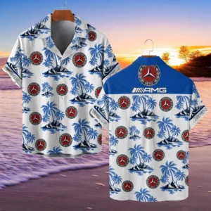 Mercedes-AMG Hawaiian Shirt Style Classic Oversized Hawaiian, Unisex Hawaiian