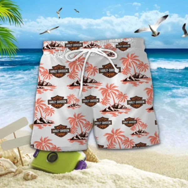 Harley-Davidson Hawaiian Shirt Style Classic Oversized Hawaiian, Unisex Hawaiian Shirt Trending Summer