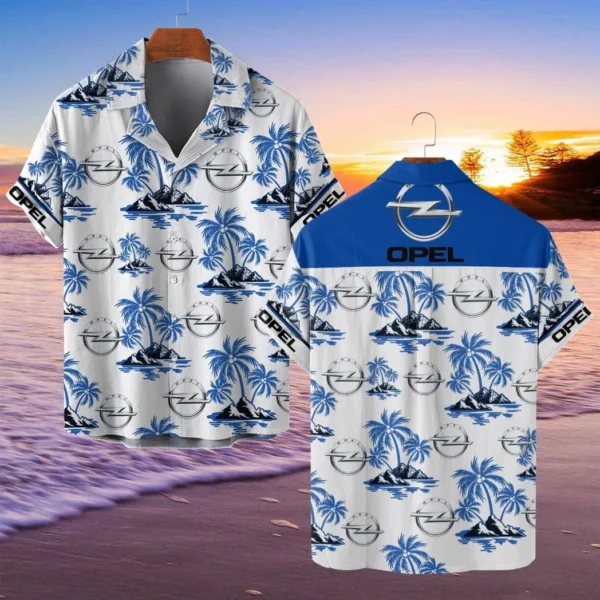 Opel Hawaiian Shirt Style Classic Oversized Hawaiian, Unisex Hawaiian Shirt Trending Summer